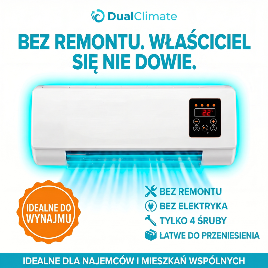 DualClimate - Mini Klimatyzator 2 w 1 (Hit 2026)