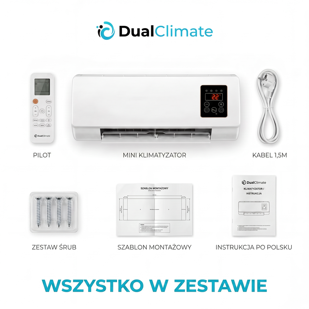 DualClimate - Mini Klimatyzator 2 w 1 (Hit 2026)